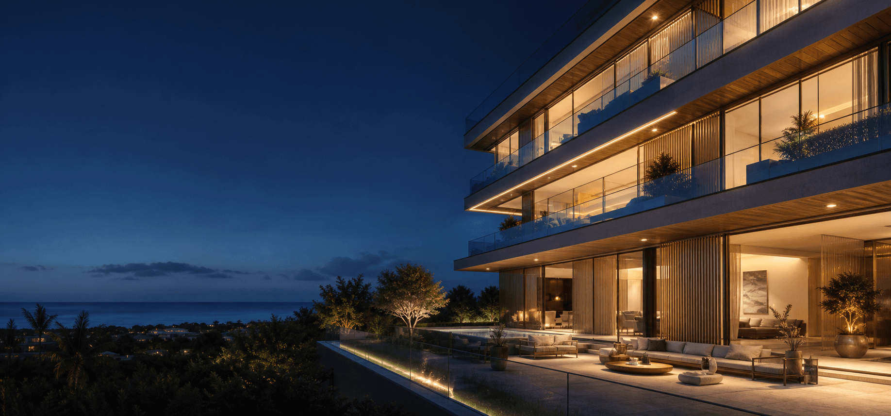 Residência contemporânea de alto padrão no litoral